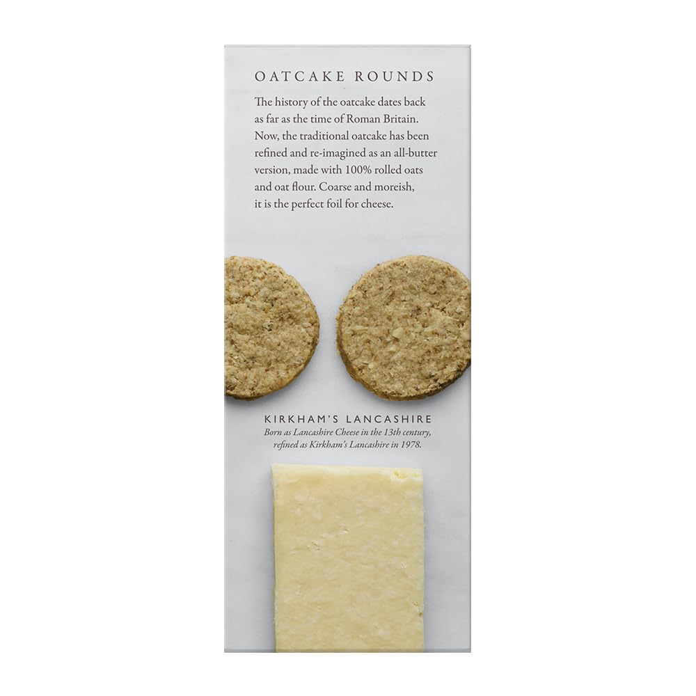 The Fine Cheese Co. Oatcake Rounds | Gluten-Free Oat Crackers | 5.3 oz