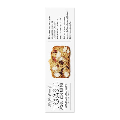 The Fine Cheese Co. Toast for Cheese with Cherries, Almonds & Linseeds | 3.5 oz