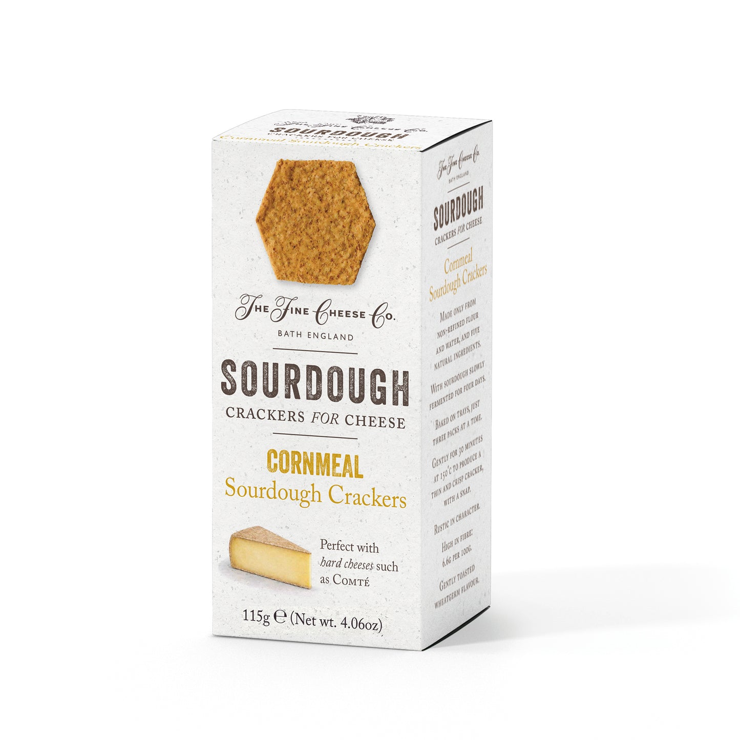 The Fine Cheese Co. Cornmeal Sourdough Crackers | 4 oz