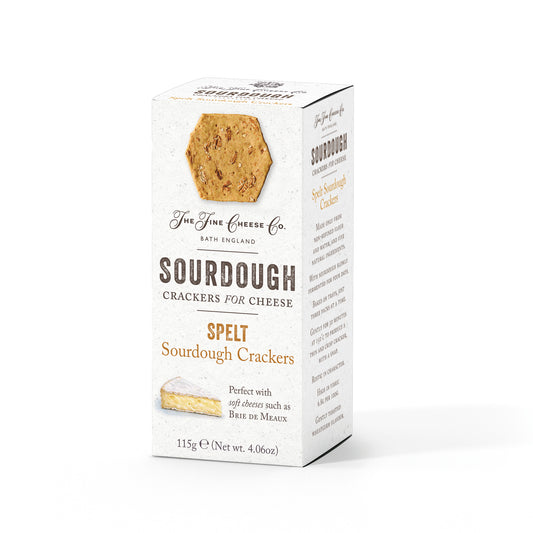 The Fine Cheese Co. Spelt Sourdough Crackers | 4 oz